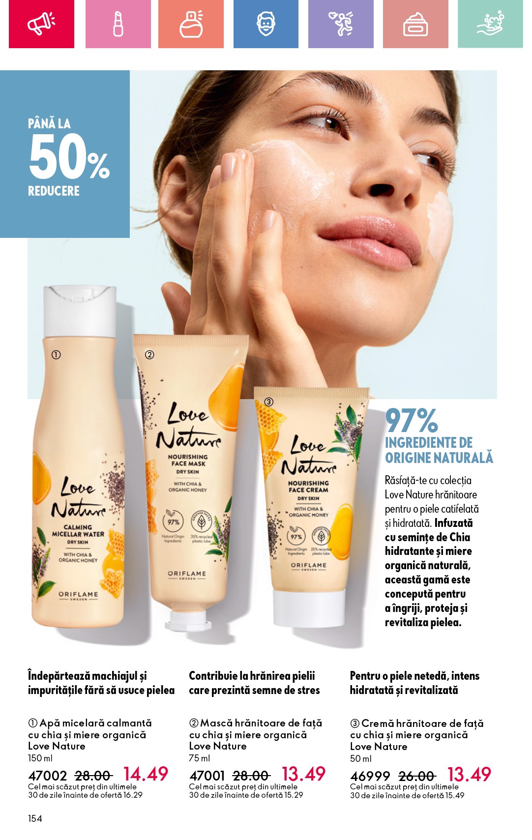 oriflame - Catalog Oriflame valabil din 15.06. până pe 05.07. - page: 154