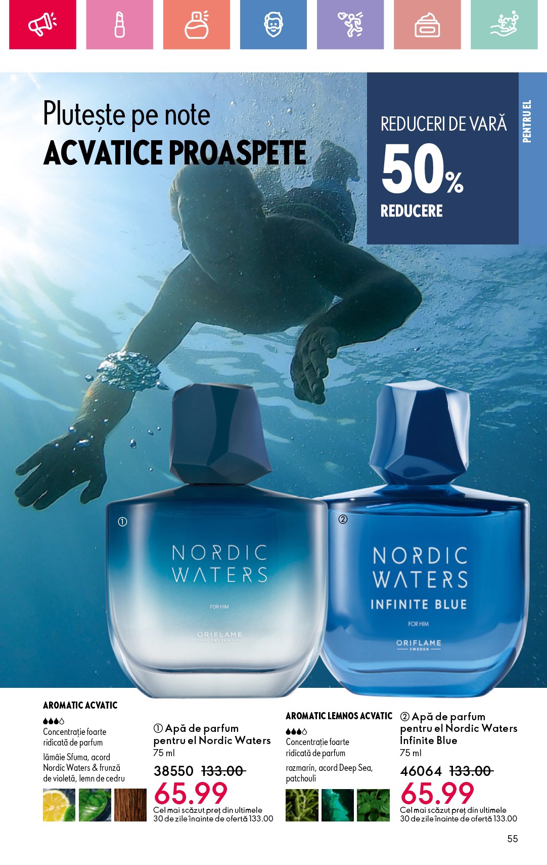 oriflame - Catalog Oriflame valabil din 15.06. până pe 05.07. - page: 55