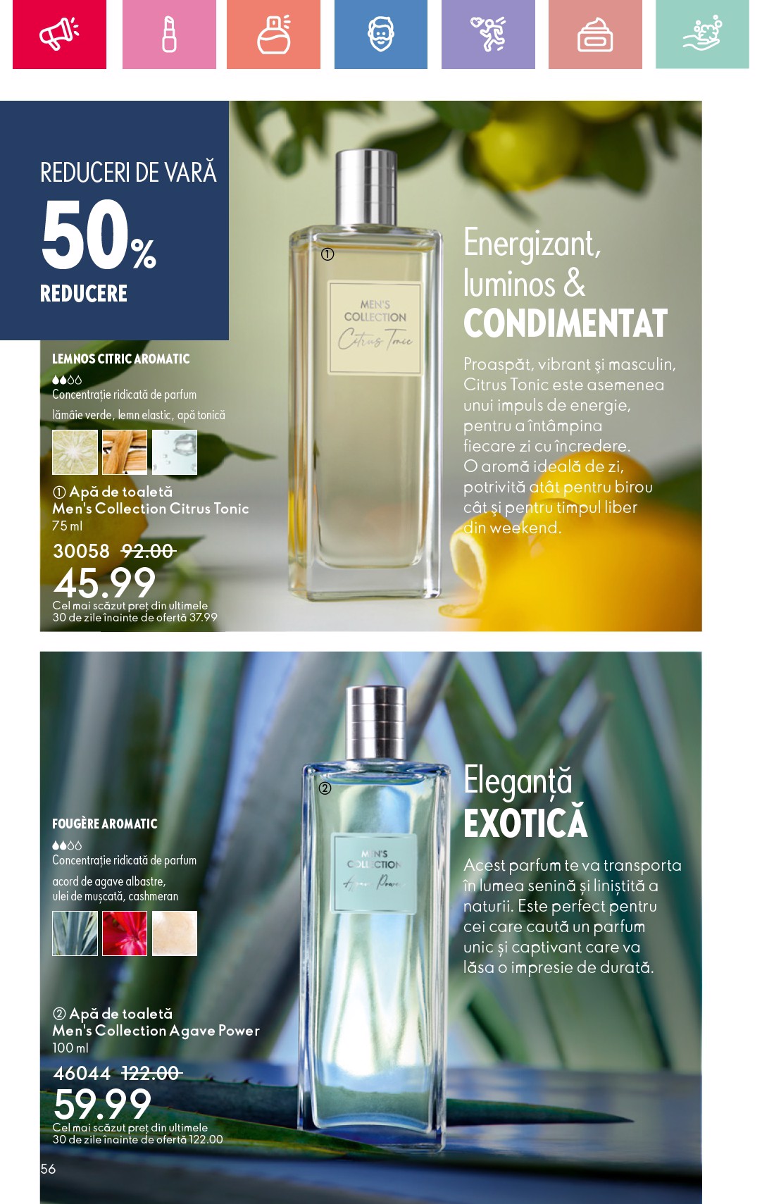 oriflame - Catalog Oriflame valabil din 15.06. până pe 05.07. - page: 56