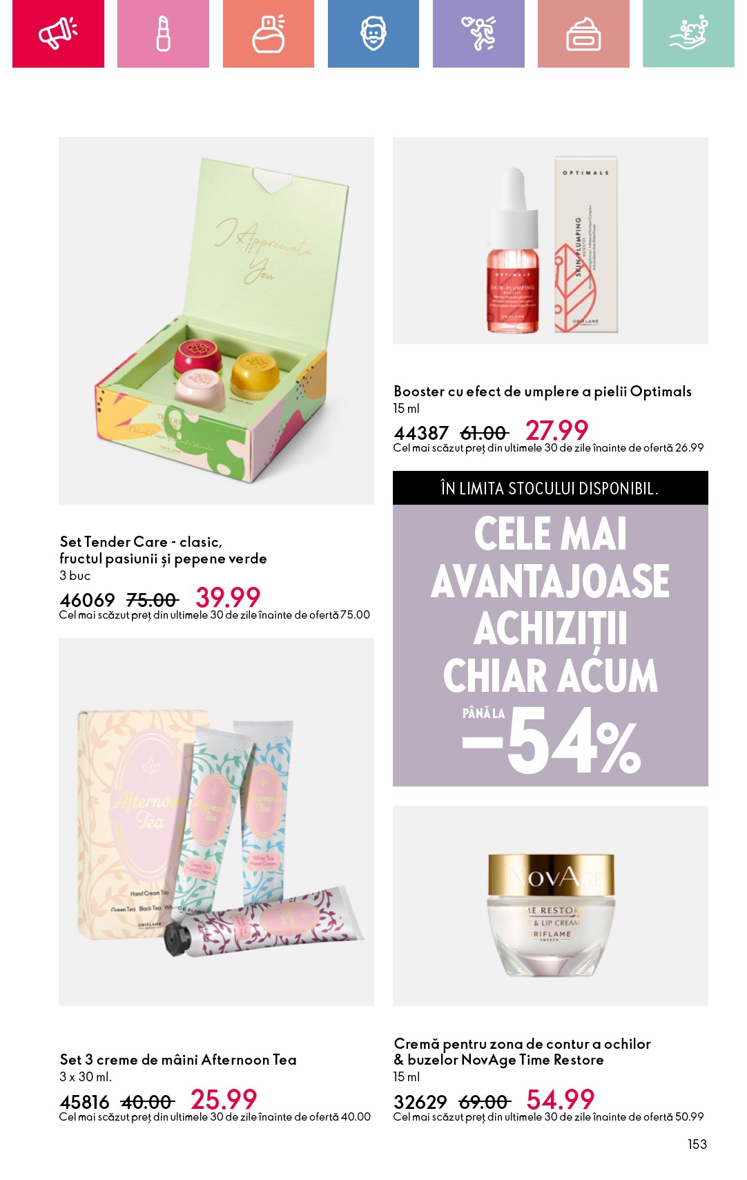 oriflame - Catalog Oriflame valabil din 15.06. până pe 05.07. - page: 153