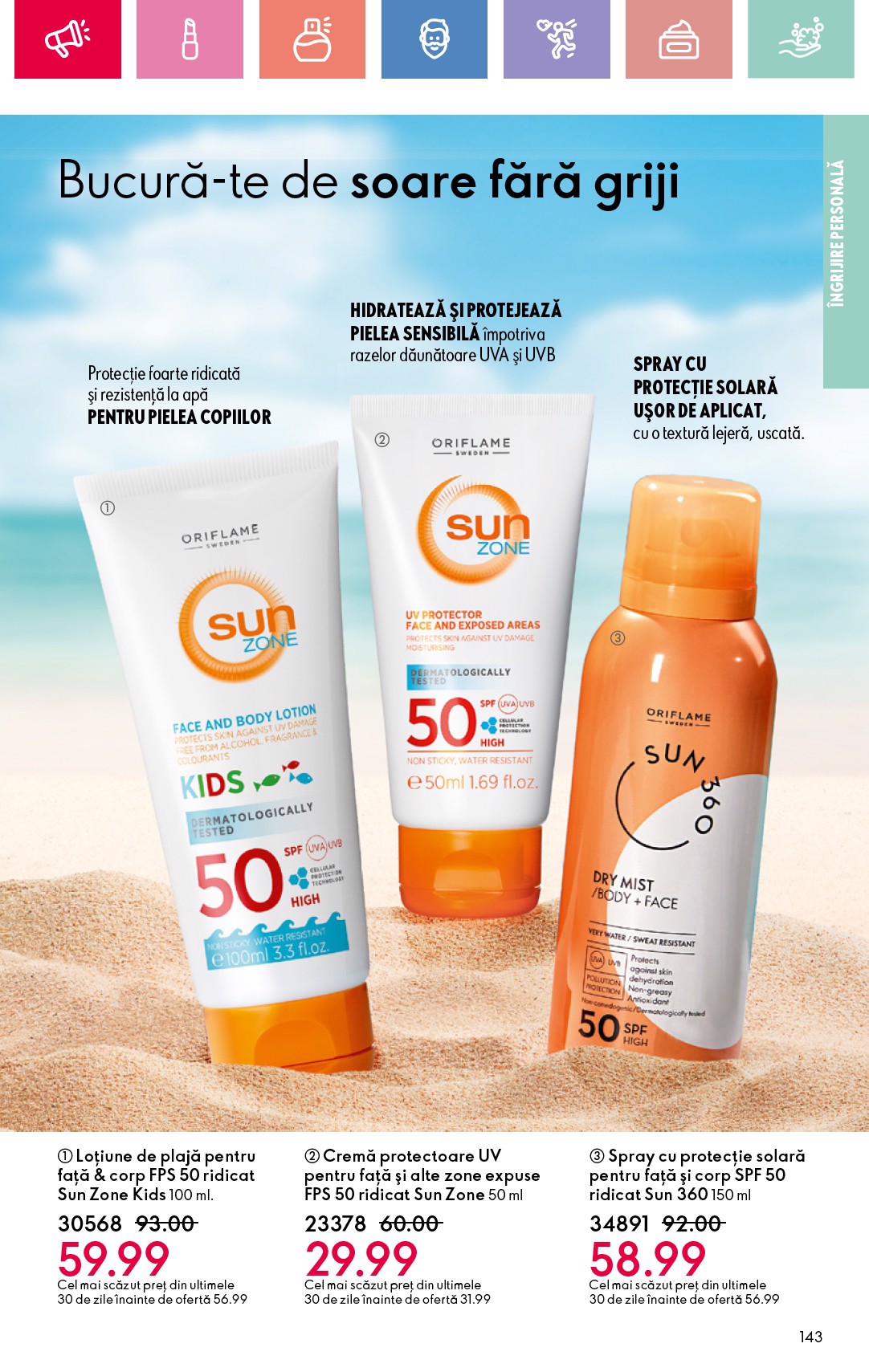 oriflame - Catalog Oriflame valabil din 15.06. până pe 05.07. - page: 143