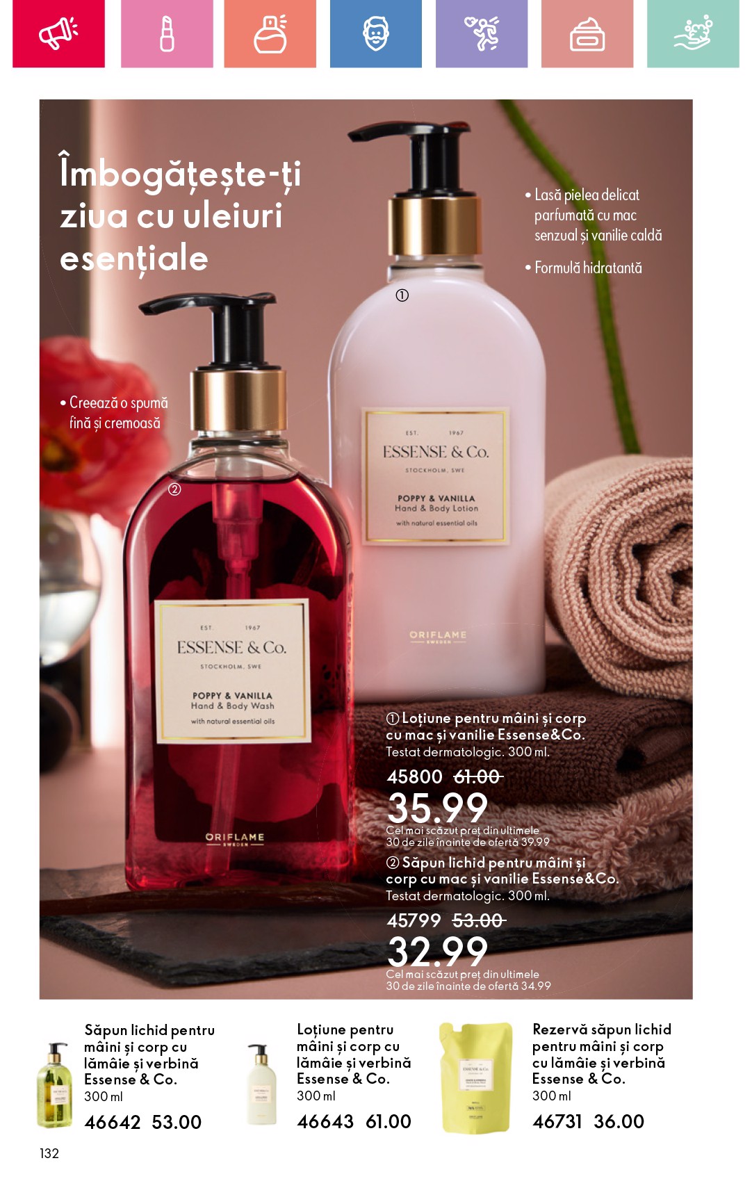 oriflame - Catalog Oriflame valabil din 15.06. până pe 05.07. - page: 132