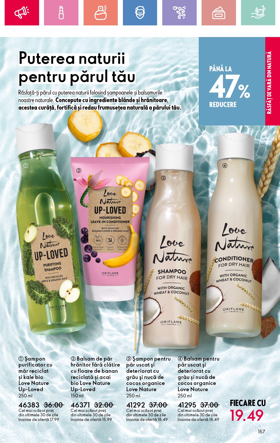 oriflame - Catalog Oriflame valabil din 15.06. până pe 05.07. - page: 157