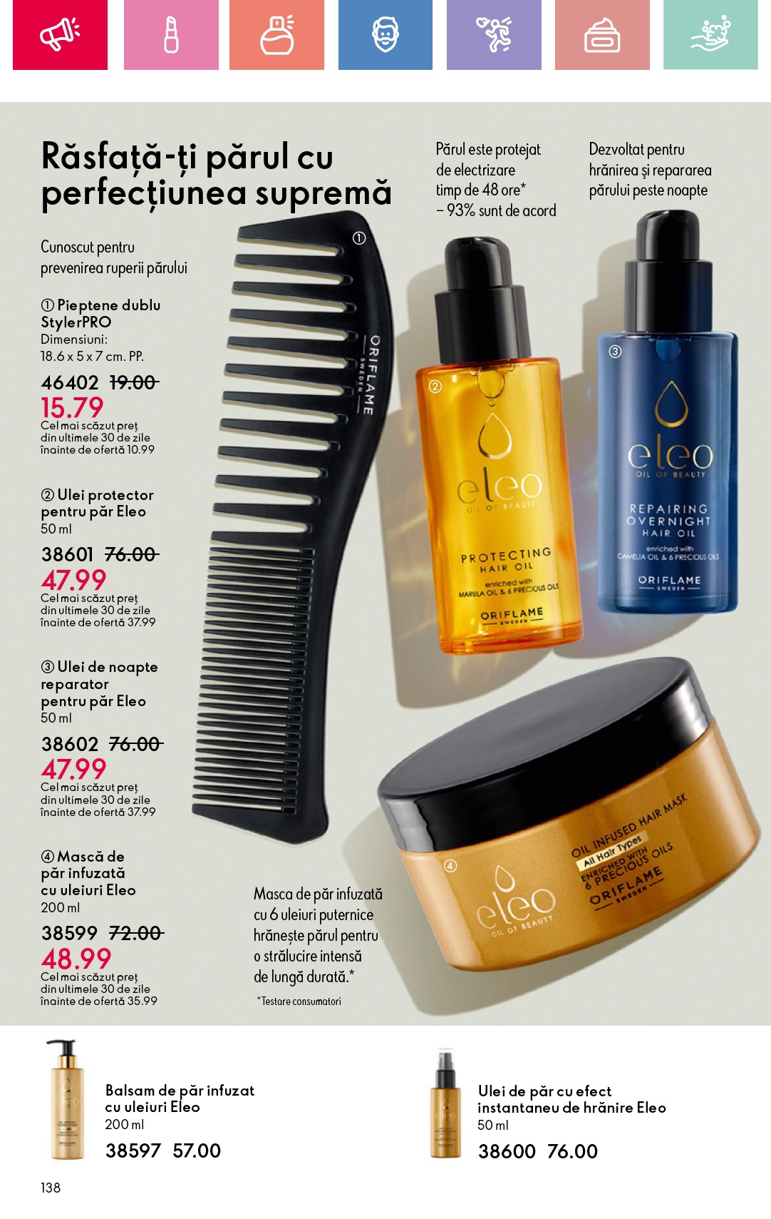 oriflame - Catalog Oriflame valabil din 15.06. până pe 05.07. - page: 138