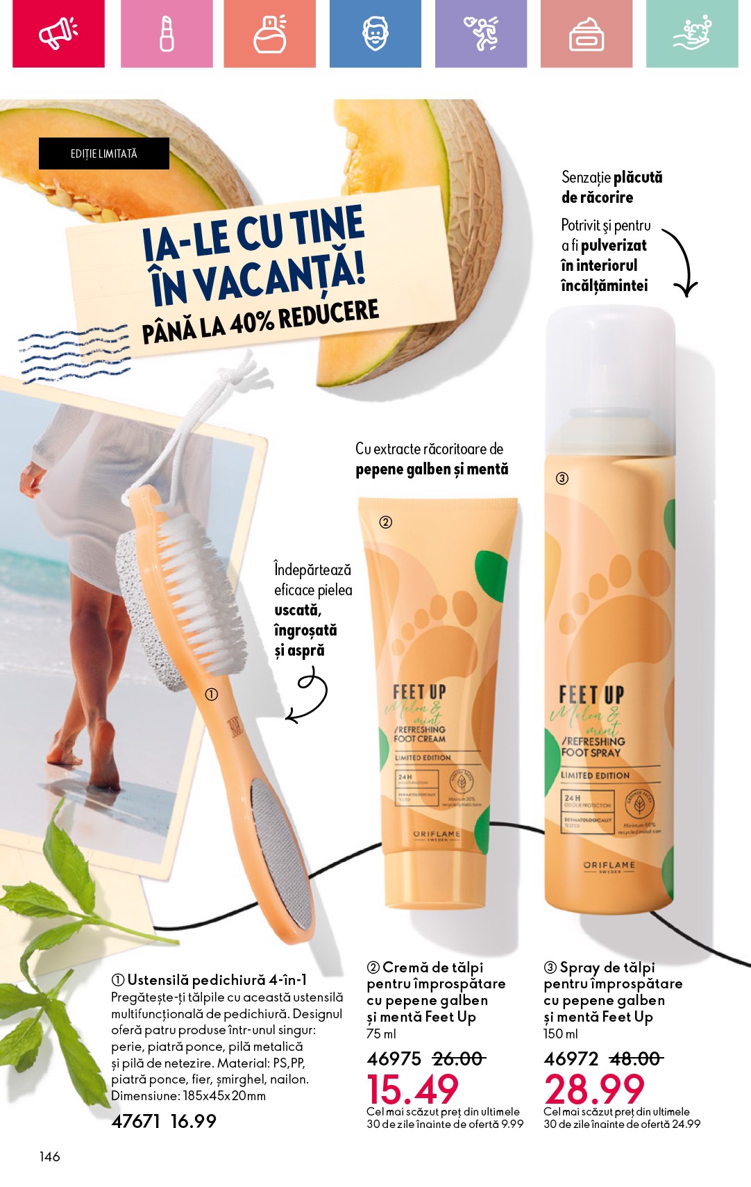 oriflame - Catalog Oriflame valabil din 15.06. până pe 05.07. - page: 146