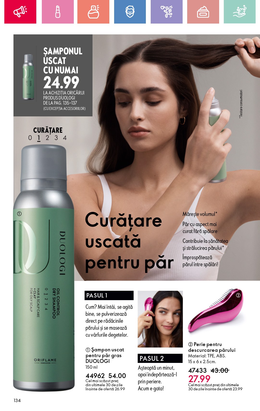 oriflame - Catalog Oriflame valabil din 15.06. până pe 05.07. - page: 134