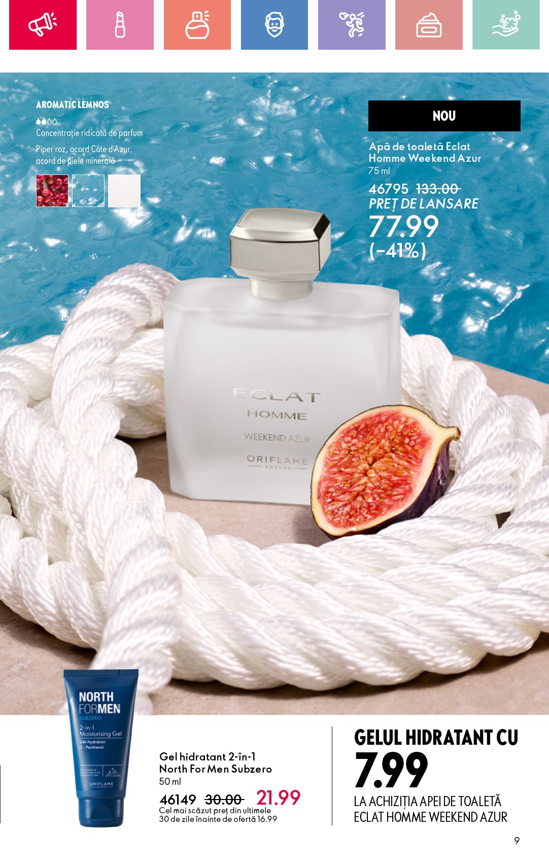 oriflame - Catalog Oriflame valabil din 15.06. până pe 05.07. - page: 9