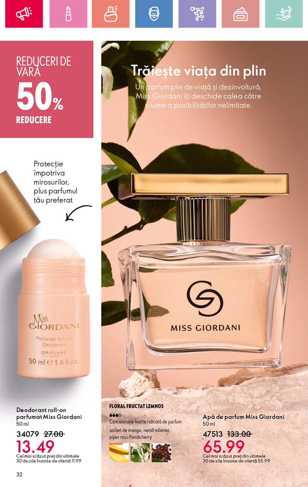 oriflame - Catalog Oriflame valabil din 15.06. până pe 05.07. - page: 32