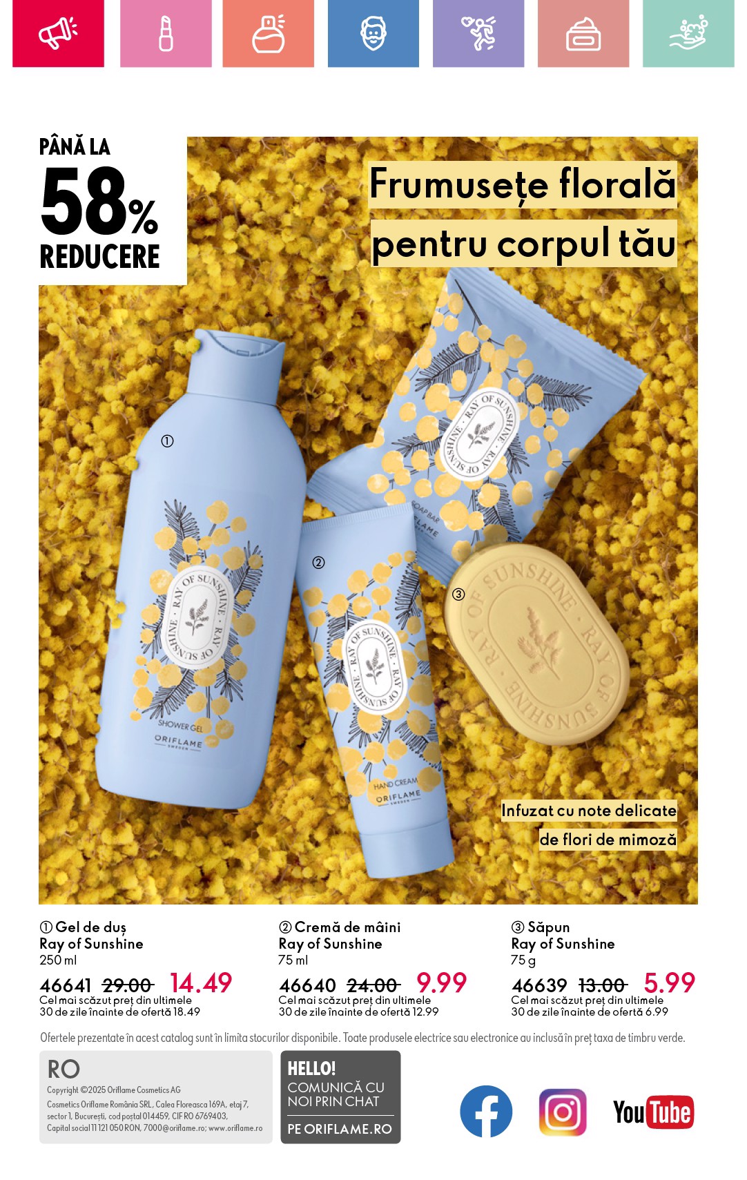 oriflame - Catalog Oriflame valabil din 15.06. până pe 05.07. - page: 164