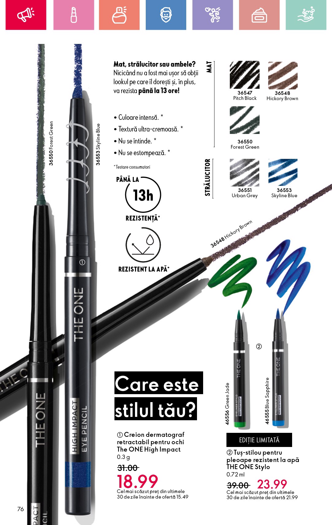 oriflame - Catalog Oriflame valabil din 15.06. până pe 05.07. - page: 76