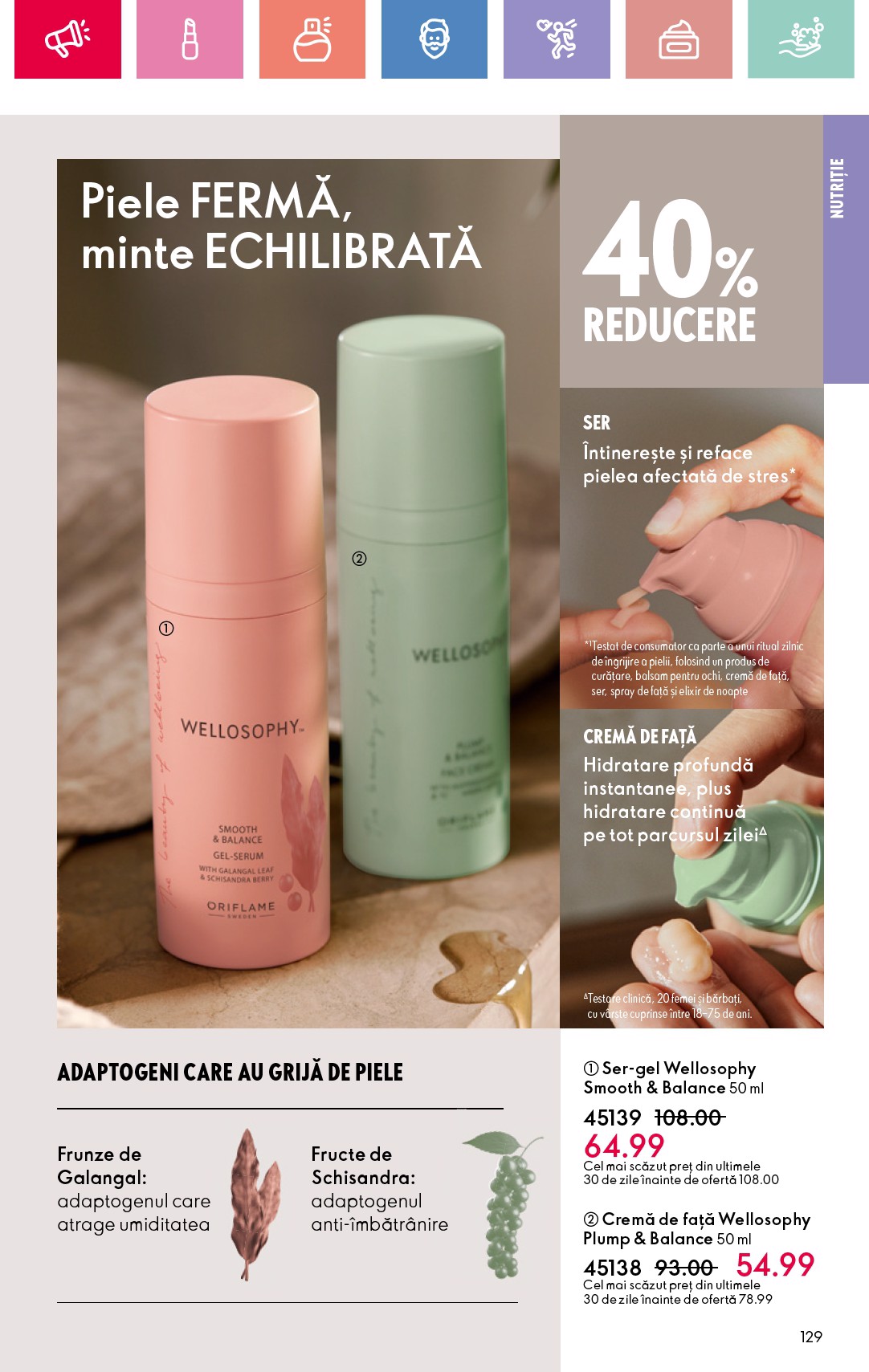 oriflame - Catalog Oriflame valabil din 15.06. până pe 05.07. - page: 129