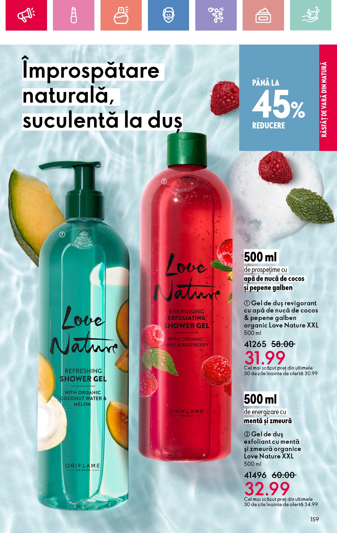 oriflame - Catalog Oriflame valabil din 15.06. până pe 05.07. - page: 159