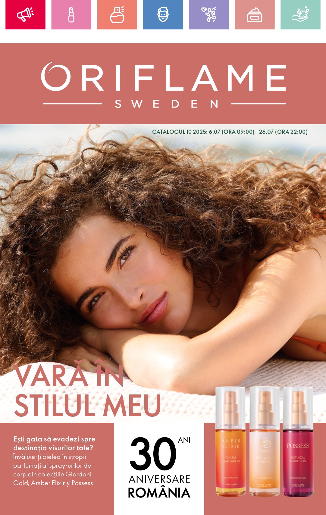 oriflame - Catalog Oriflame valabil din 06.07. până pe 26.07.