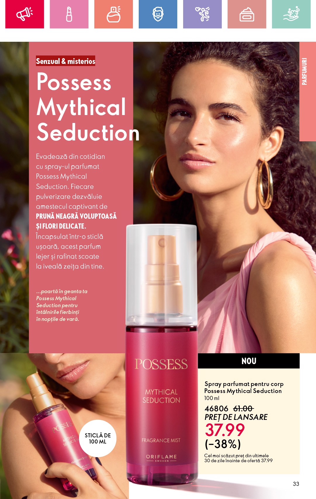oriflame - Catalog Oriflame valabil din 27.07. până pe 19.08. - page: 33 oriflame - Catalog Oriflame valabil din 27.07. până pe 19.08. - page: 33