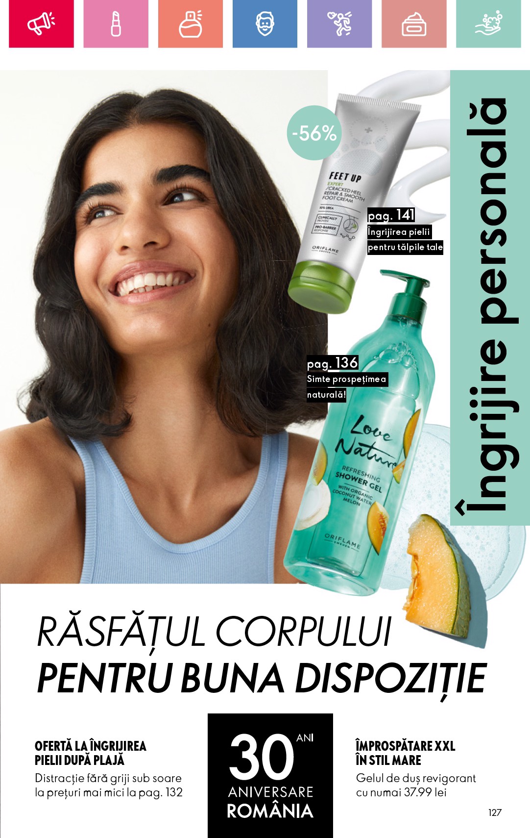 oriflame - Catalog Oriflame valabil din 27.07. până pe 19.08. - page: 127 oriflame - Catalog Oriflame valabil din 27.07. până pe 19.08. - page: 127