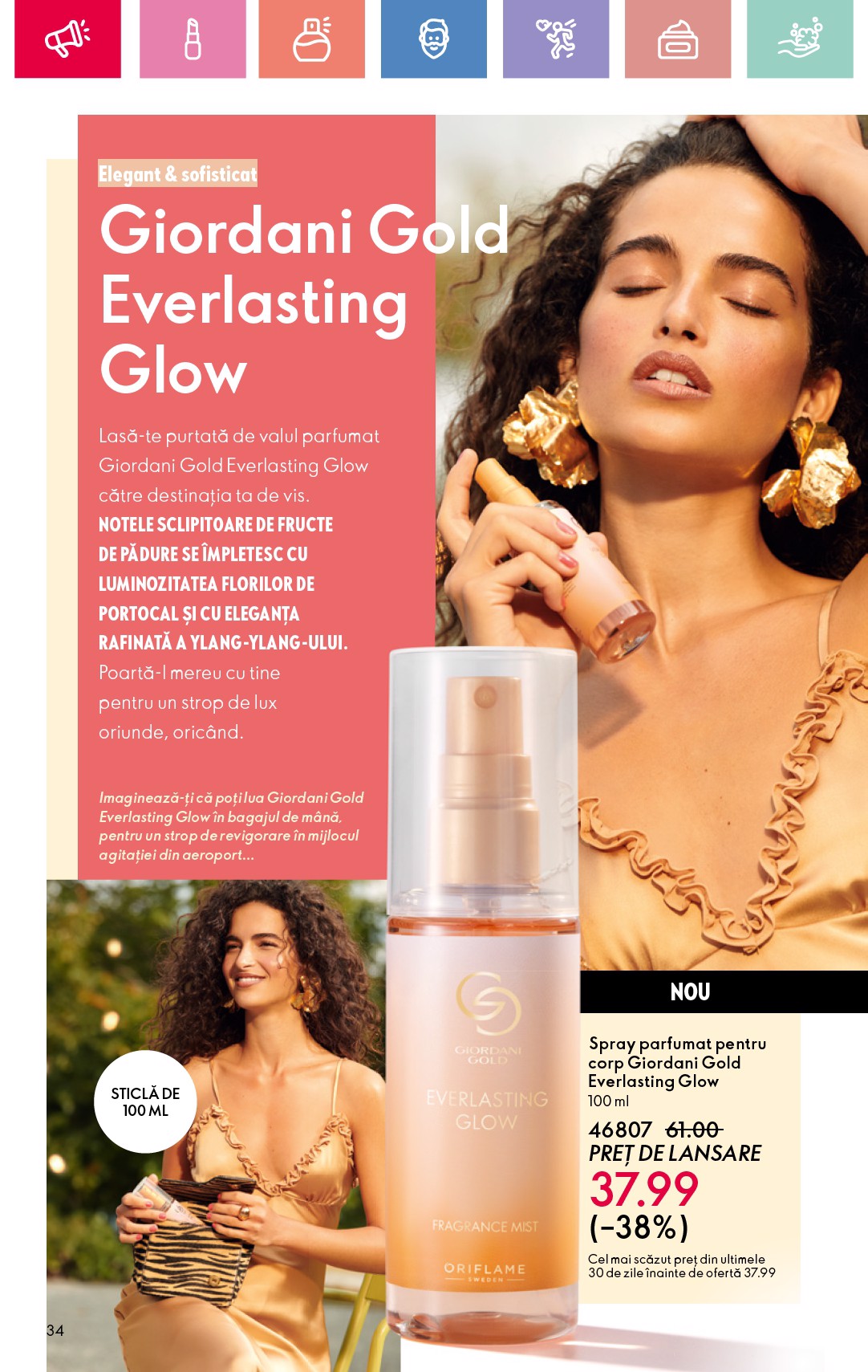 oriflame - Catalog Oriflame valabil din 27.07. până pe 19.08. - page: 34 oriflame - Catalog Oriflame valabil din 27.07. până pe 19.08. - page: 34