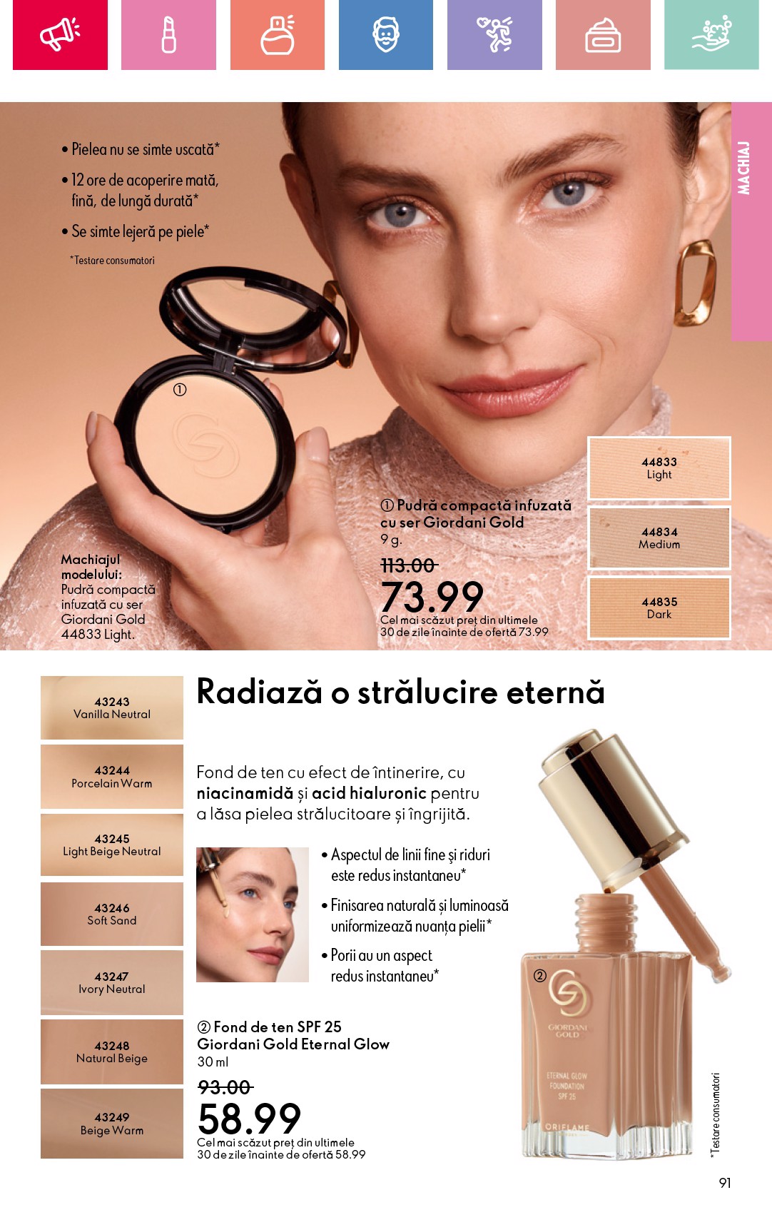 oriflame - Catalog Oriflame valabil din 27.07. până pe 19.08. - page: 91 oriflame - Catalog Oriflame valabil din 27.07. până pe 19.08. - page: 91