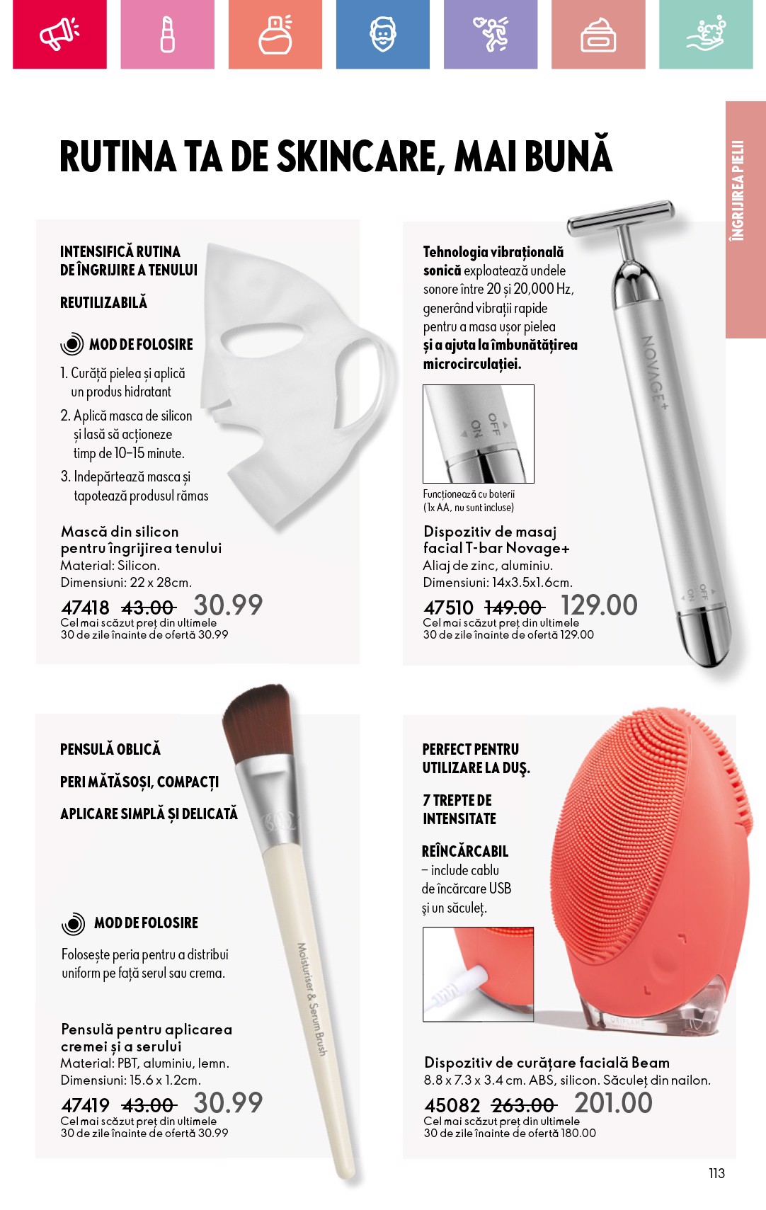 oriflame - Catalog Oriflame valabil din 27.07. până pe 19.08. - page: 113 oriflame - Catalog Oriflame valabil din 27.07. până pe 19.08. - page: 113