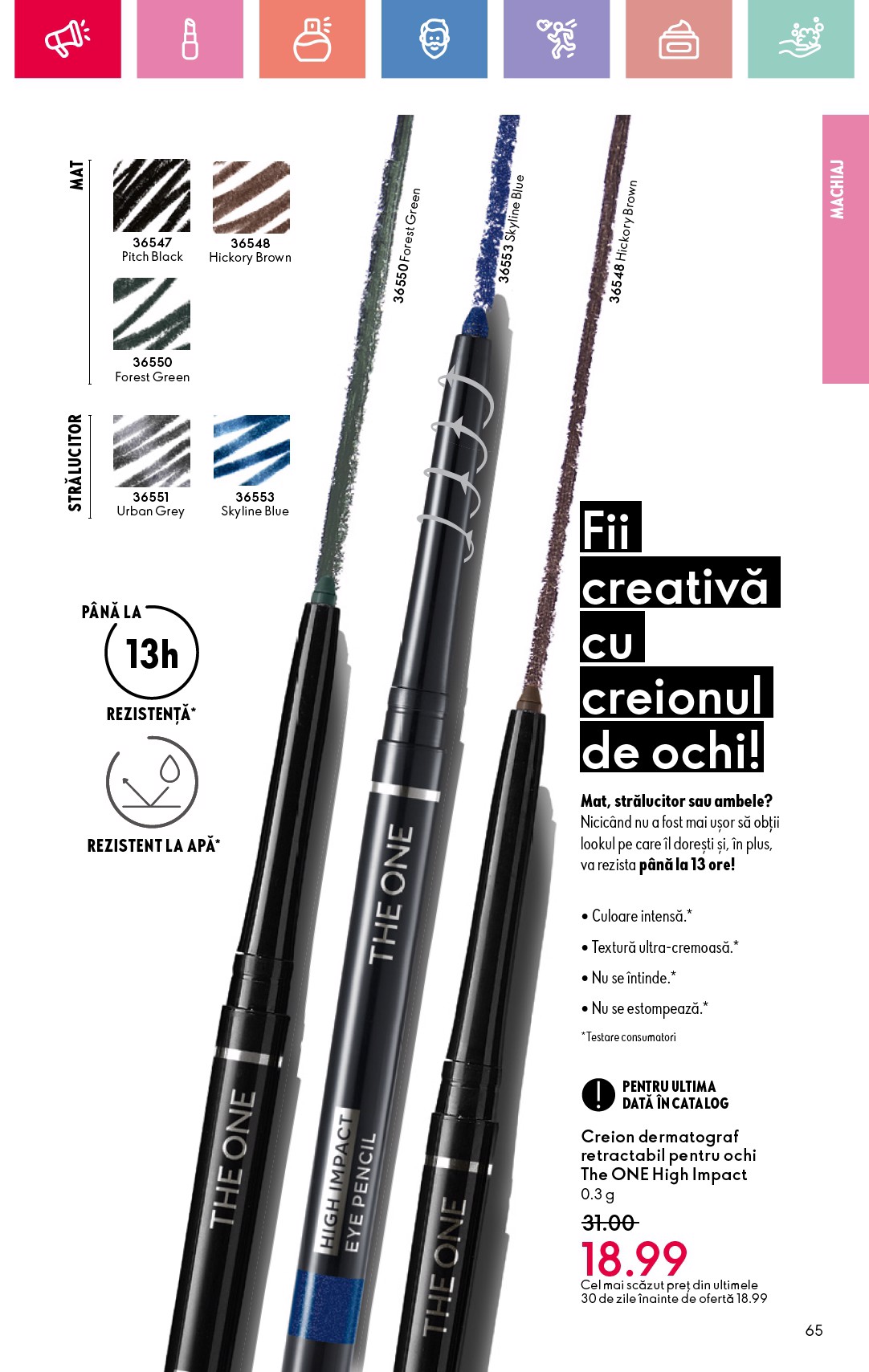 oriflame - Catalog Oriflame valabil din 27.07. până pe 19.08. - page: 65 oriflame - Catalog Oriflame valabil din 27.07. până pe 19.08. - page: 65