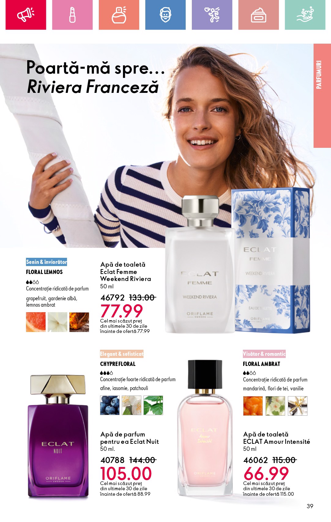 oriflame - Catalog Oriflame valabil din 27.07. până pe 19.08. - page: 39 oriflame - Catalog Oriflame valabil din 27.07. până pe 19.08. - page: 39