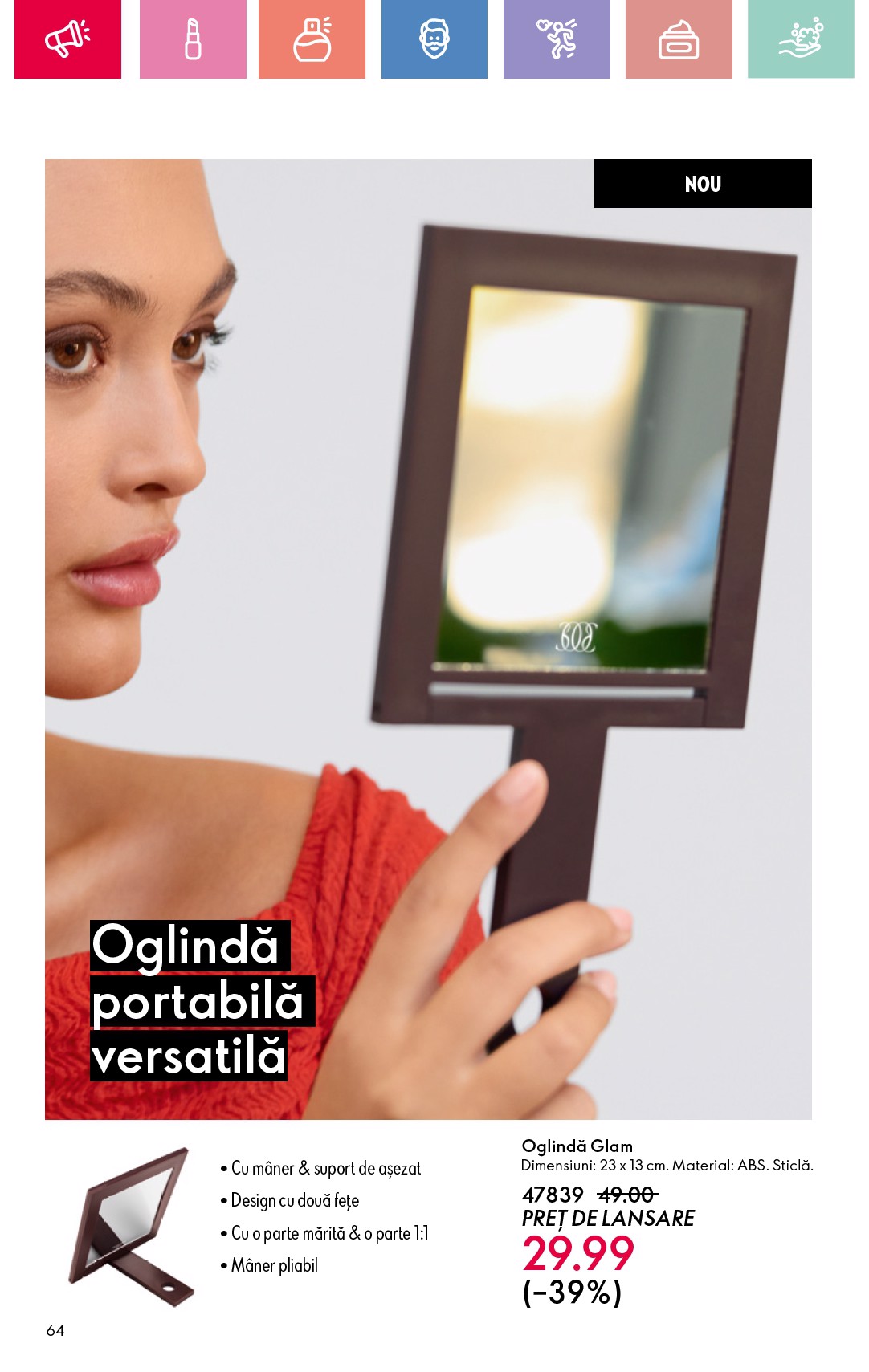 oriflame - Catalog Oriflame valabil din 27.07. până pe 19.08. - page: 64 oriflame - Catalog Oriflame valabil din 27.07. până pe 19.08. - page: 64