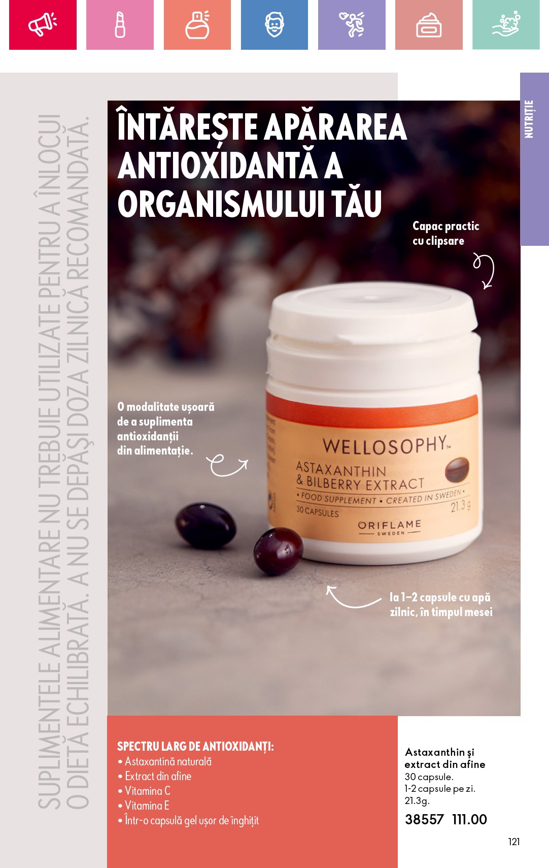 oriflame - Catalog Oriflame valabil din 27.07. până pe 19.08. - page: 121 oriflame - Catalog Oriflame valabil din 27.07. până pe 19.08. - page: 121