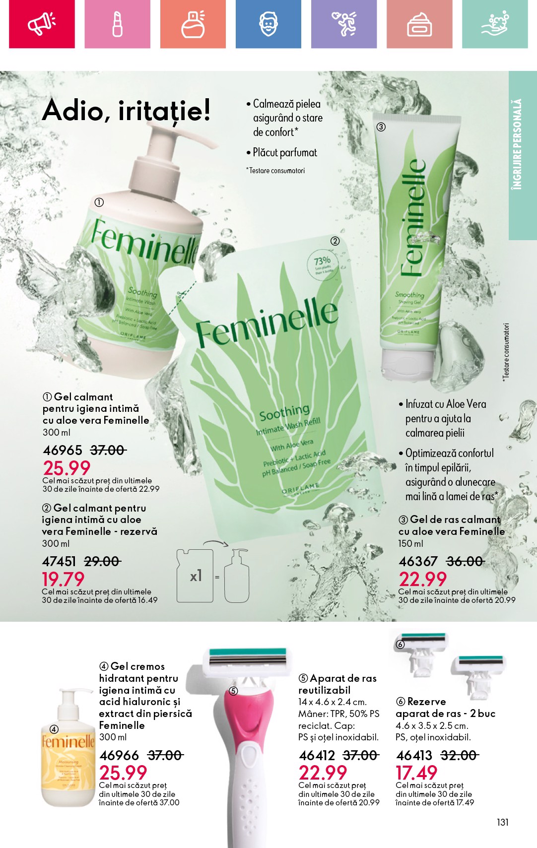 oriflame - Catalog Oriflame valabil din 27.07. până pe 19.08. - page: 131 oriflame - Catalog Oriflame valabil din 27.07. până pe 19.08. - page: 131