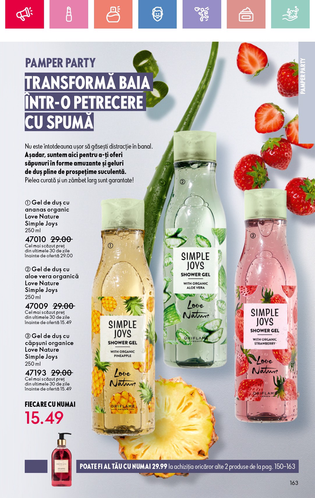 oriflame - Catalog Oriflame valabil din 27.07. până pe 19.08. - page: 163 oriflame - Catalog Oriflame valabil din 27.07. până pe 19.08. - page: 163