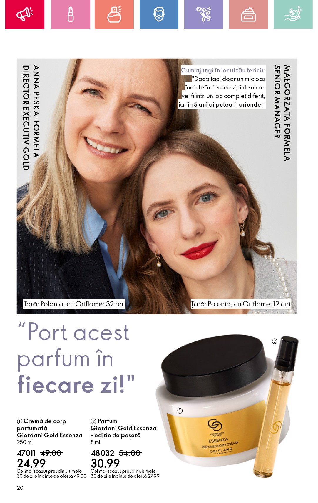 oriflame - Catalog Oriflame valabil din 27.07. până pe 19.08. - page: 20 oriflame - Catalog Oriflame valabil din 27.07. până pe 19.08. - page: 20