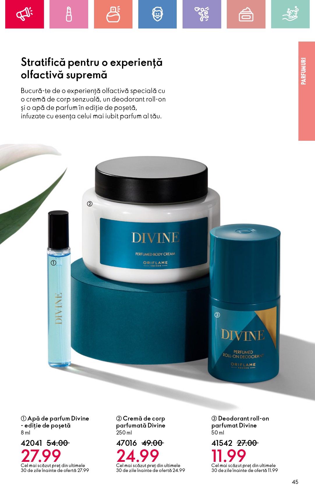 oriflame - Catalog Oriflame valabil din 27.07. până pe 19.08. - page: 45 oriflame - Catalog Oriflame valabil din 27.07. până pe 19.08. - page: 45