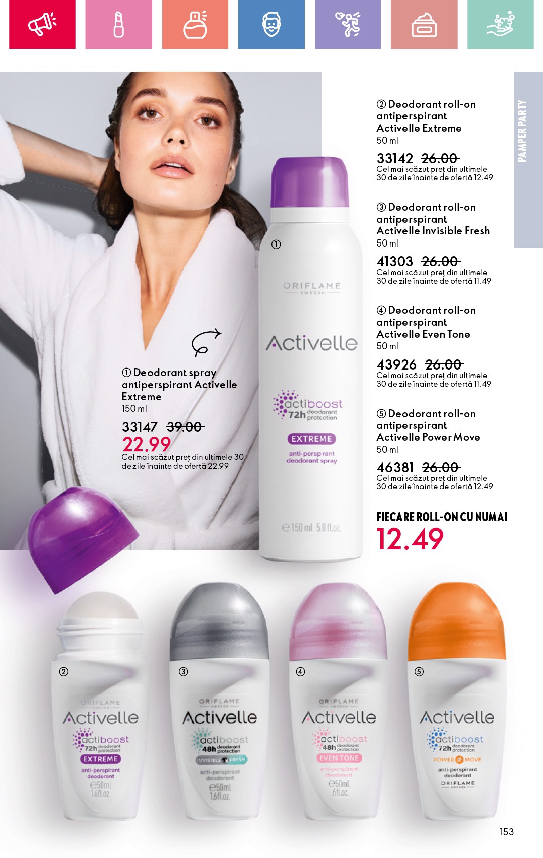oriflame - Catalog Oriflame valabil din 27.07. până pe 19.08. - page: 153 oriflame - Catalog Oriflame valabil din 27.07. până pe 19.08. - page: 153