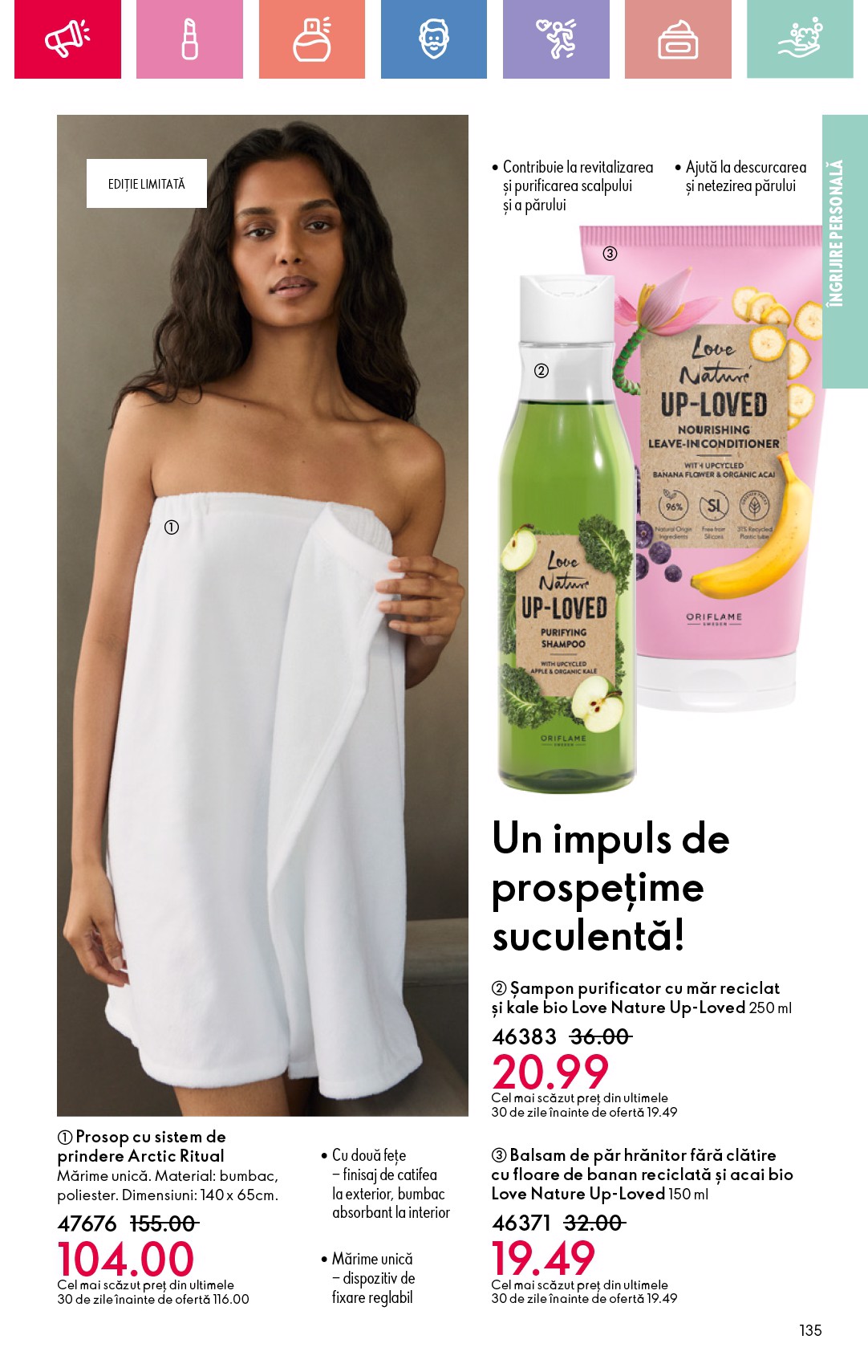 oriflame - Catalog Oriflame valabil din 27.07. până pe 19.08. - page: 135 oriflame - Catalog Oriflame valabil din 27.07. până pe 19.08. - page: 135