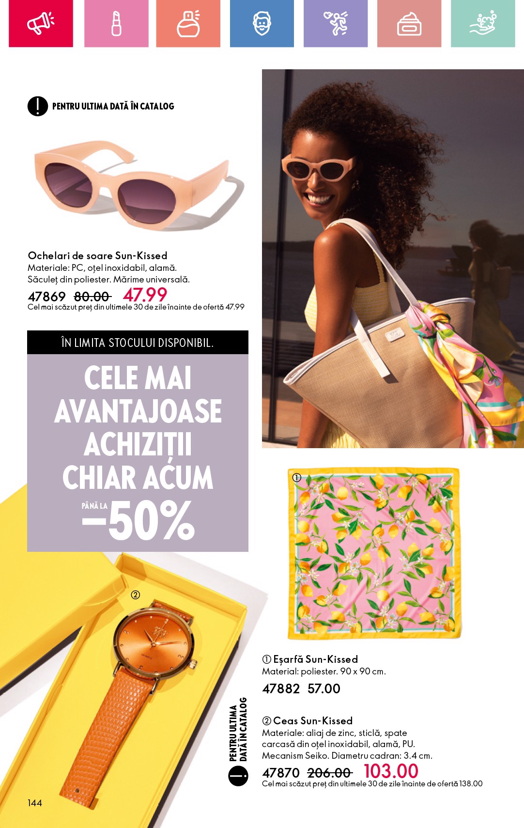 oriflame - Catalog Oriflame valabil din 27.07. până pe 19.08. - page: 144 oriflame - Catalog Oriflame valabil din 27.07. până pe 19.08. - page: 144
