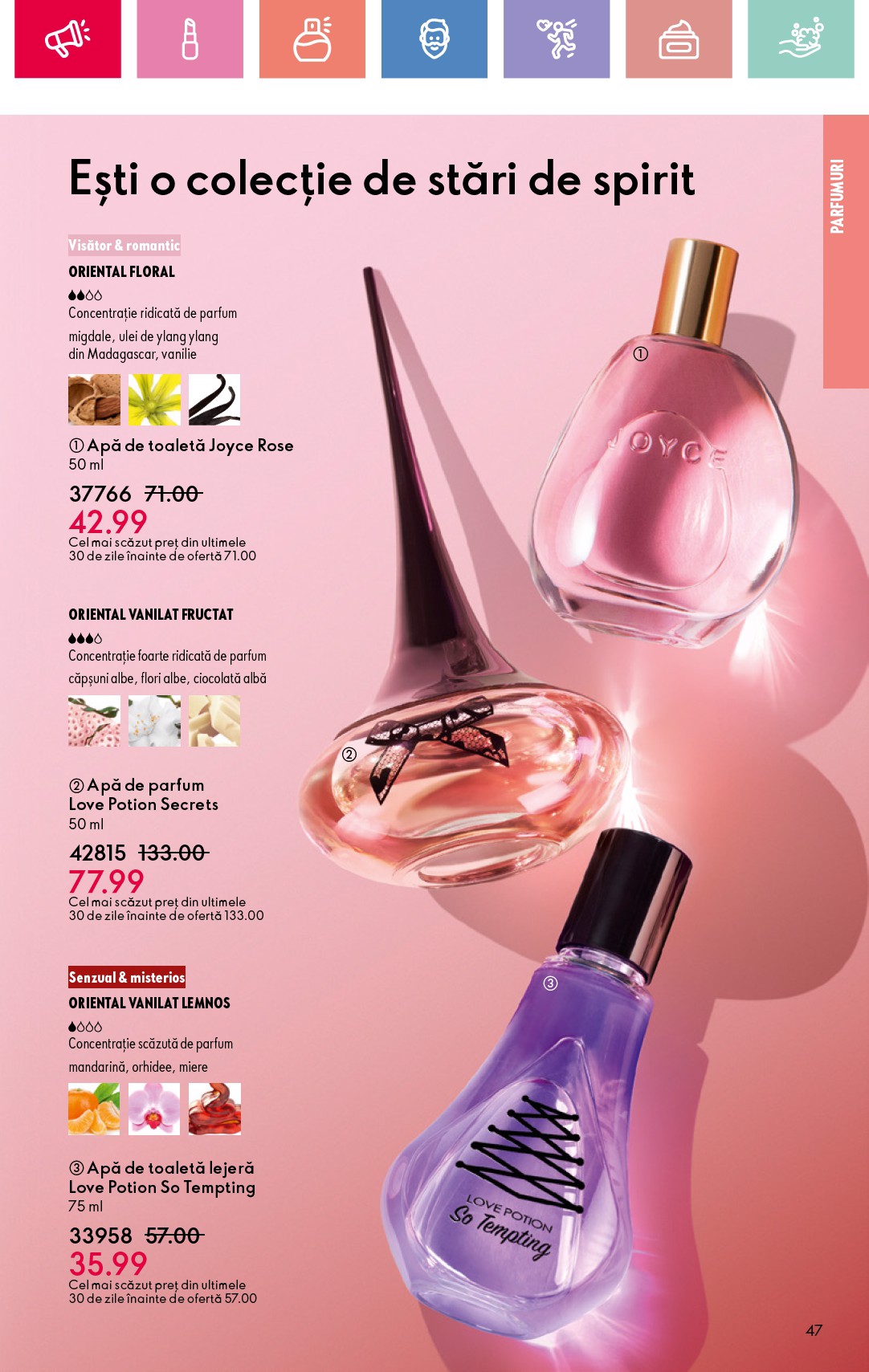 oriflame - Catalog Oriflame valabil din 27.07. până pe 19.08. - page: 47 oriflame - Catalog Oriflame valabil din 27.07. până pe 19.08. - page: 47