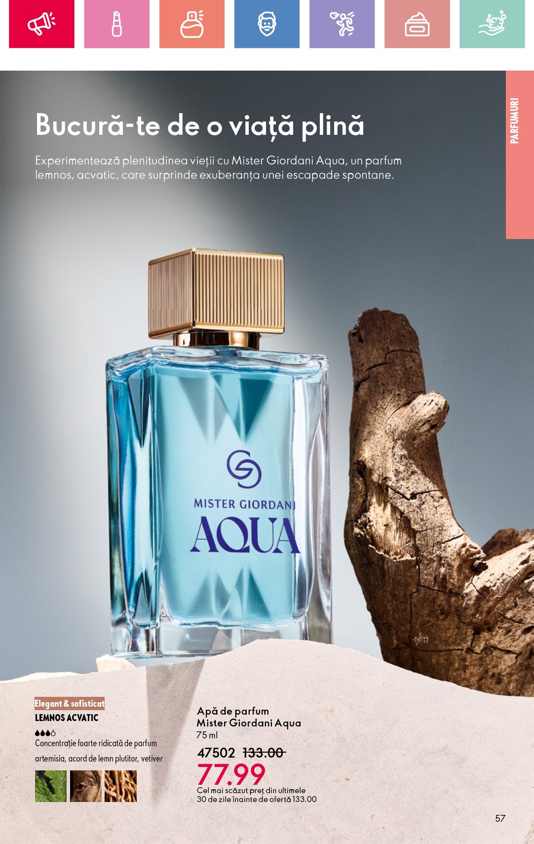 oriflame - Catalog Oriflame valabil din 27.07. până pe 19.08. - page: 57 oriflame - Catalog Oriflame valabil din 27.07. până pe 19.08. - page: 57