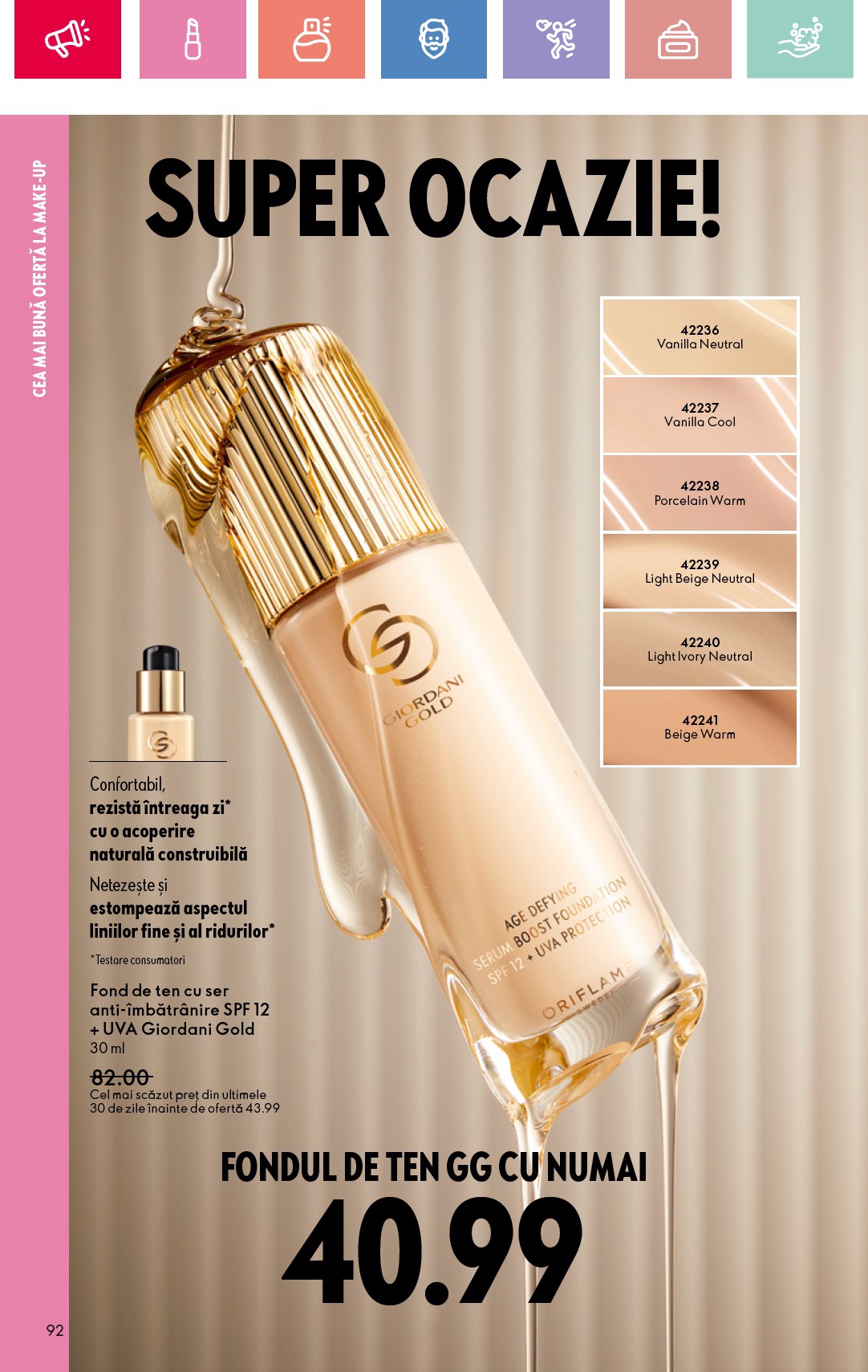 oriflame - Catalog Oriflame valabil din 27.07. până pe 19.08. - page: 92 oriflame - Catalog Oriflame valabil din 27.07. până pe 19.08. - page: 92