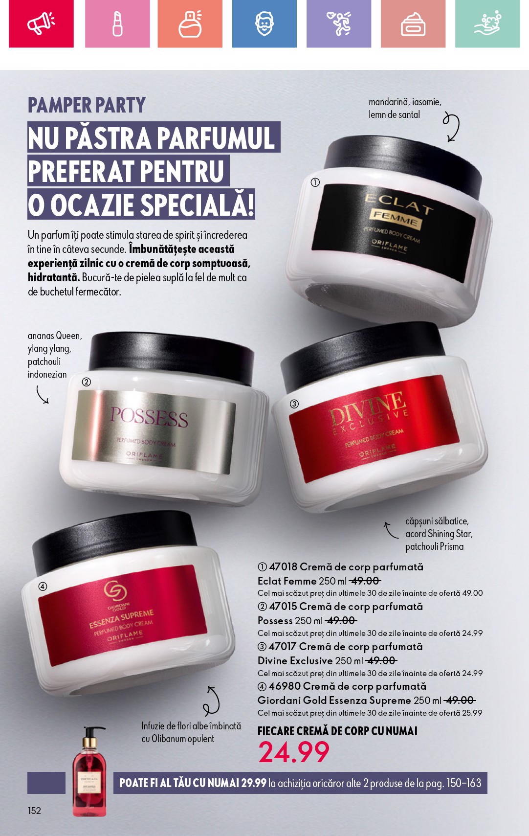 oriflame - Catalog Oriflame valabil din 27.07. până pe 19.08. - page: 152 oriflame - Catalog Oriflame valabil din 27.07. până pe 19.08. - page: 152