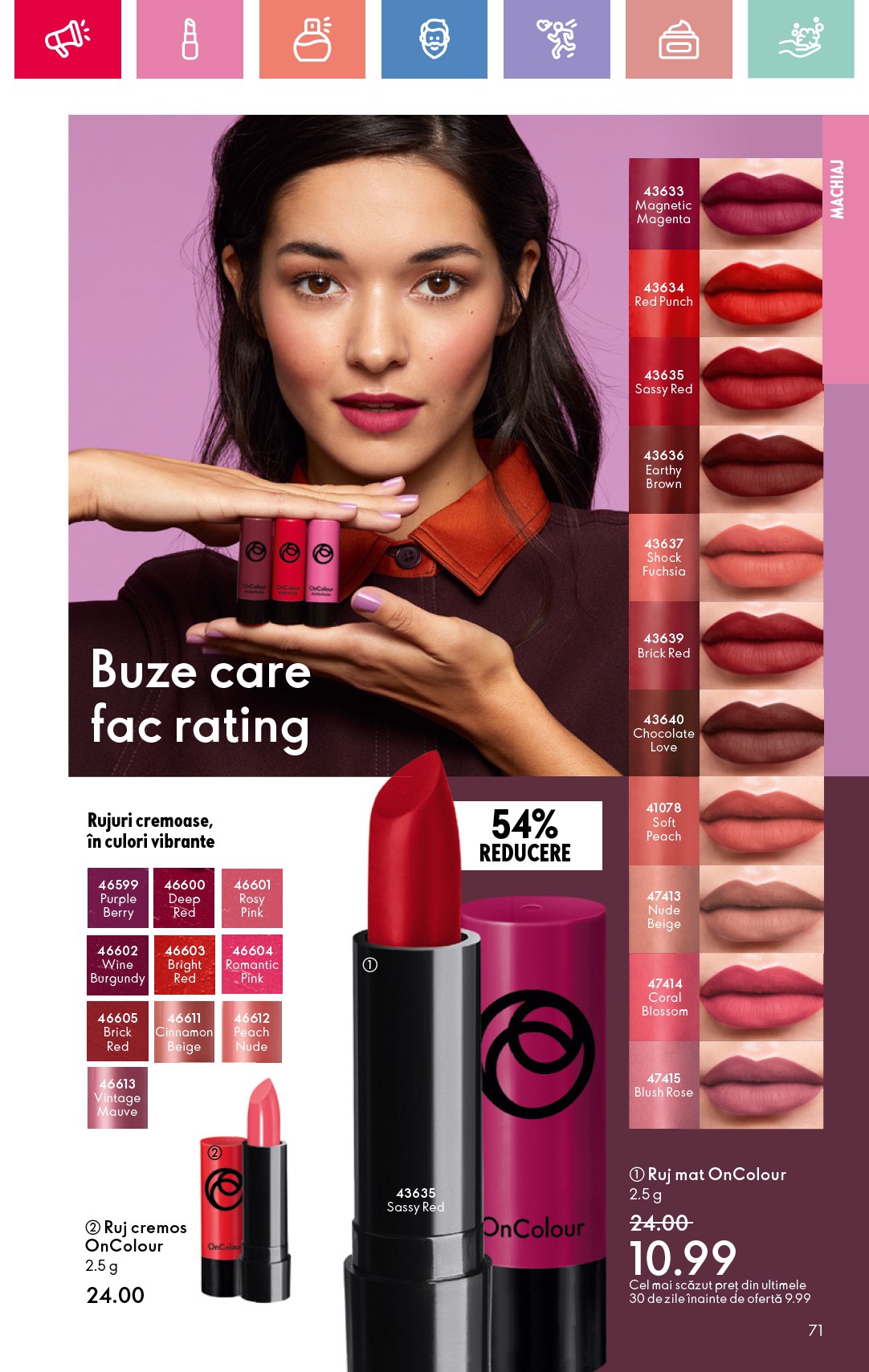 oriflame - Catalog Oriflame online – oferte valabile din 20.08. - page: 71