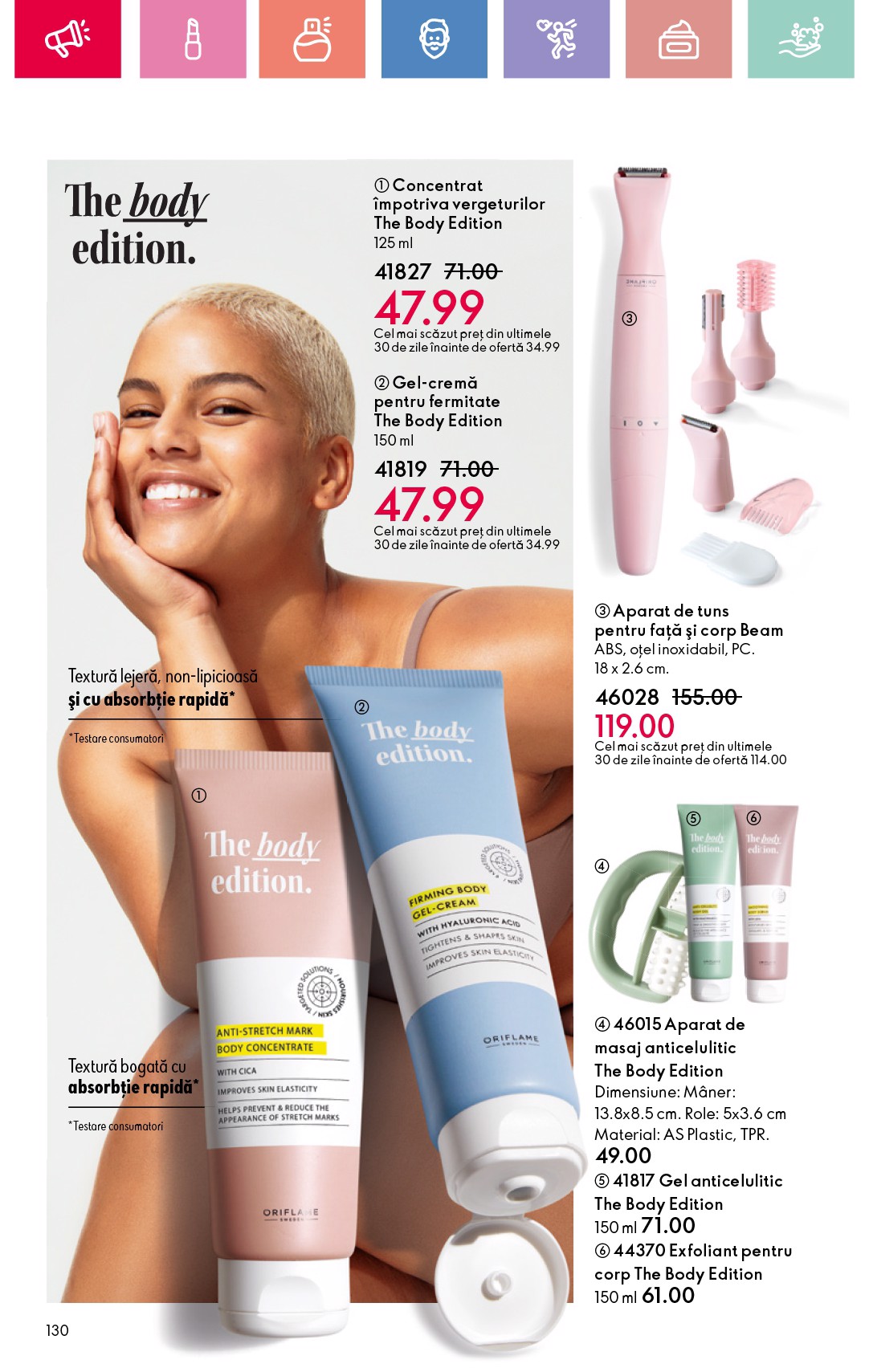 oriflame - Catalog Oriflame online – oferte valabile din 20.08. - page: 130