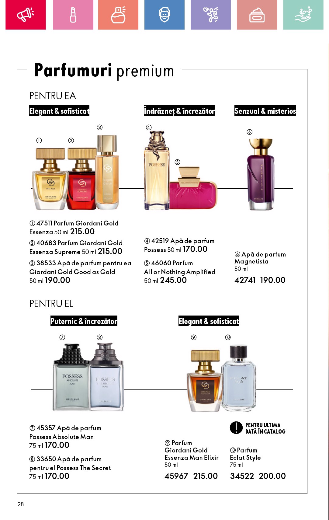oriflame - Catalog Oriflame online – oferte valabile din 20.08. - page: 28