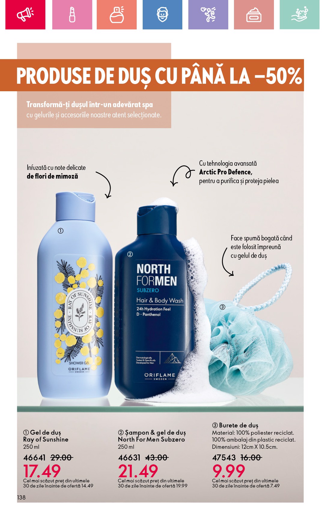 oriflame - Catalog Oriflame online – oferte valabile din 20.08. - page: 138