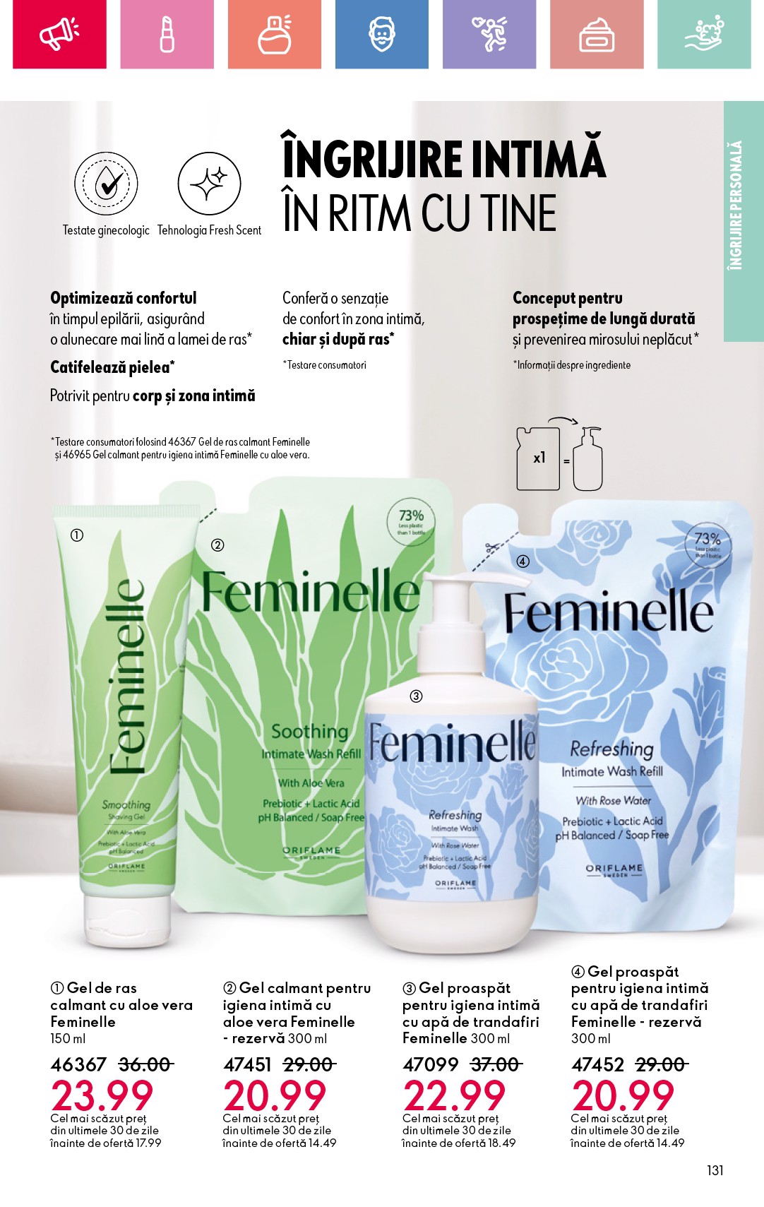 oriflame - Catalog Oriflame online – oferte valabile din 20.08. - page: 131