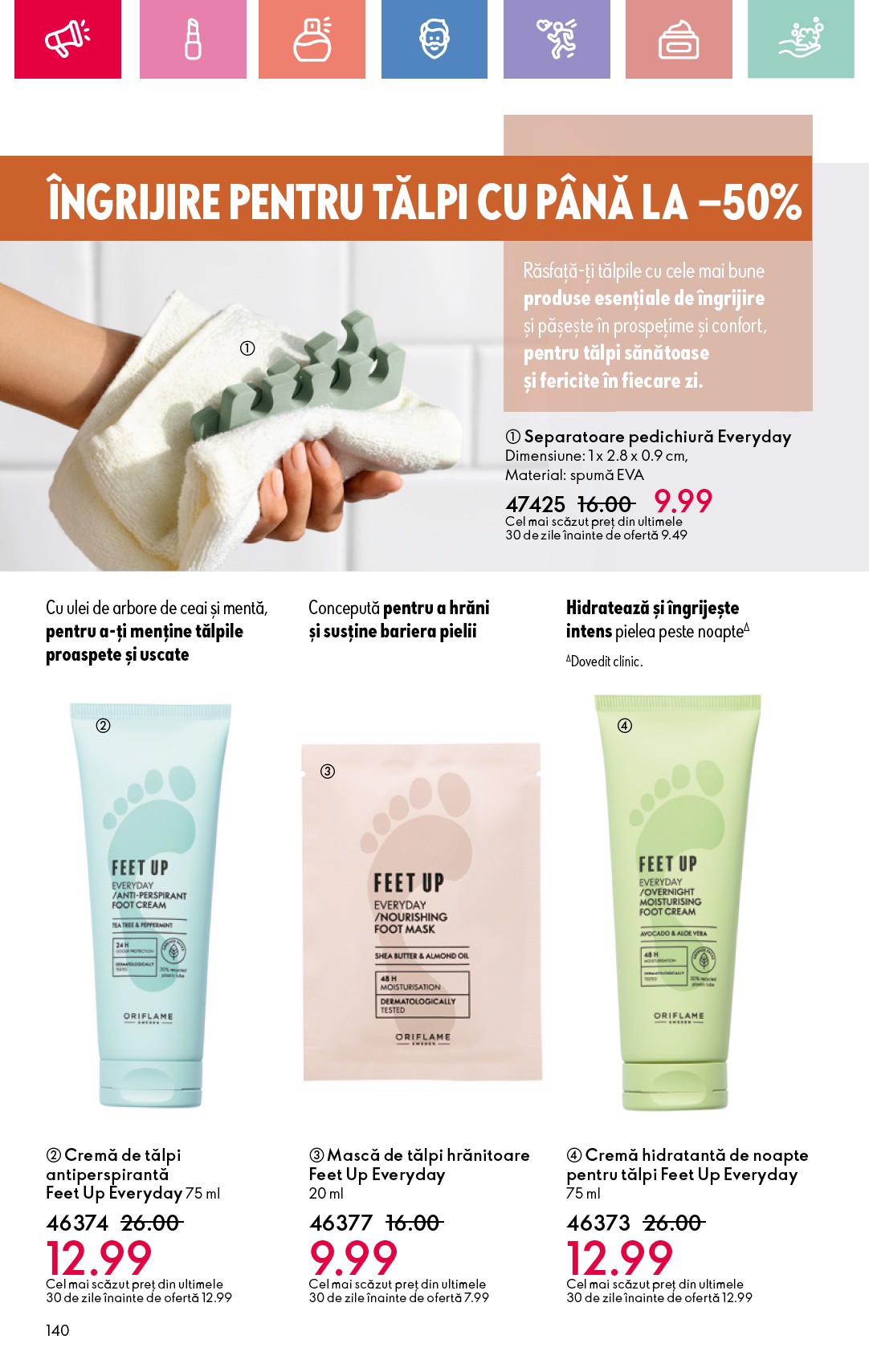 oriflame - Catalog Oriflame online – oferte valabile din 20.08. - page: 140