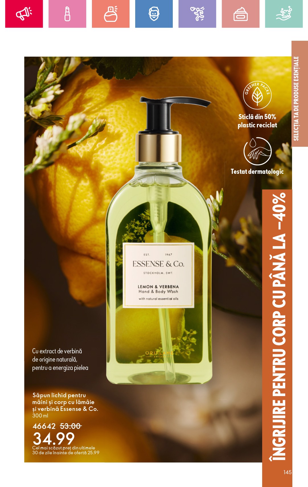 oriflame - Catalog Oriflame online – oferte valabile din 20.08. - page: 145