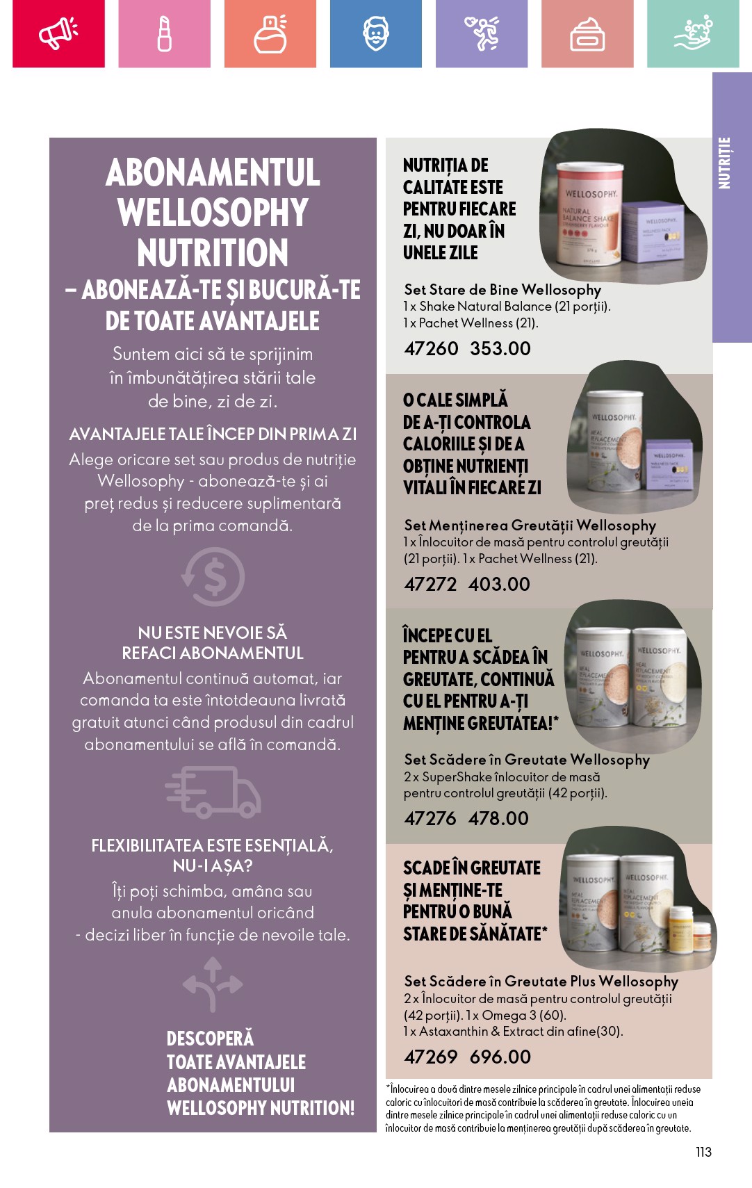 oriflame - Catalog Oriflame online – oferte valabile din 20.08. - page: 113