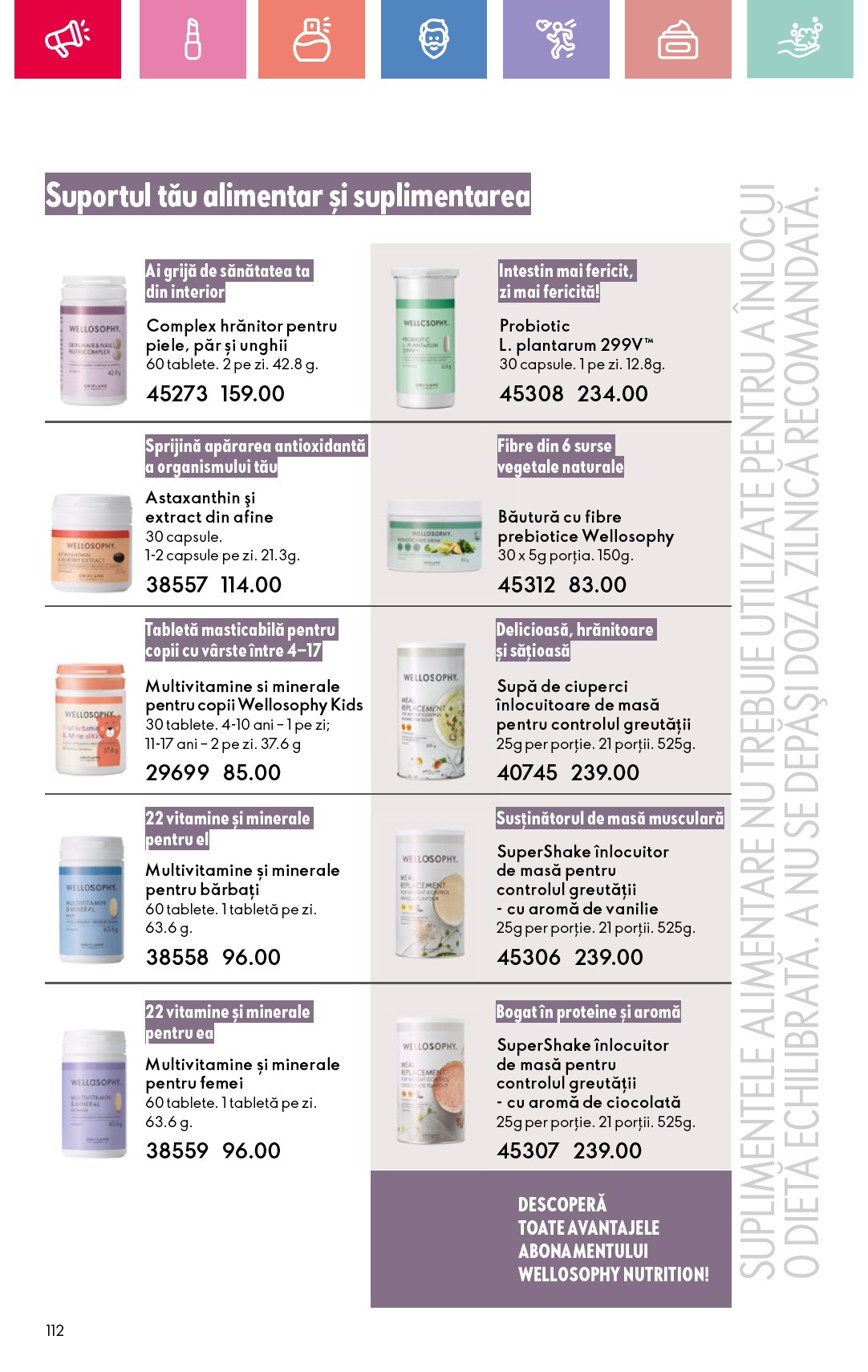 oriflame - Catalog Oriflame online – oferte valabile din 20.08. - page: 112