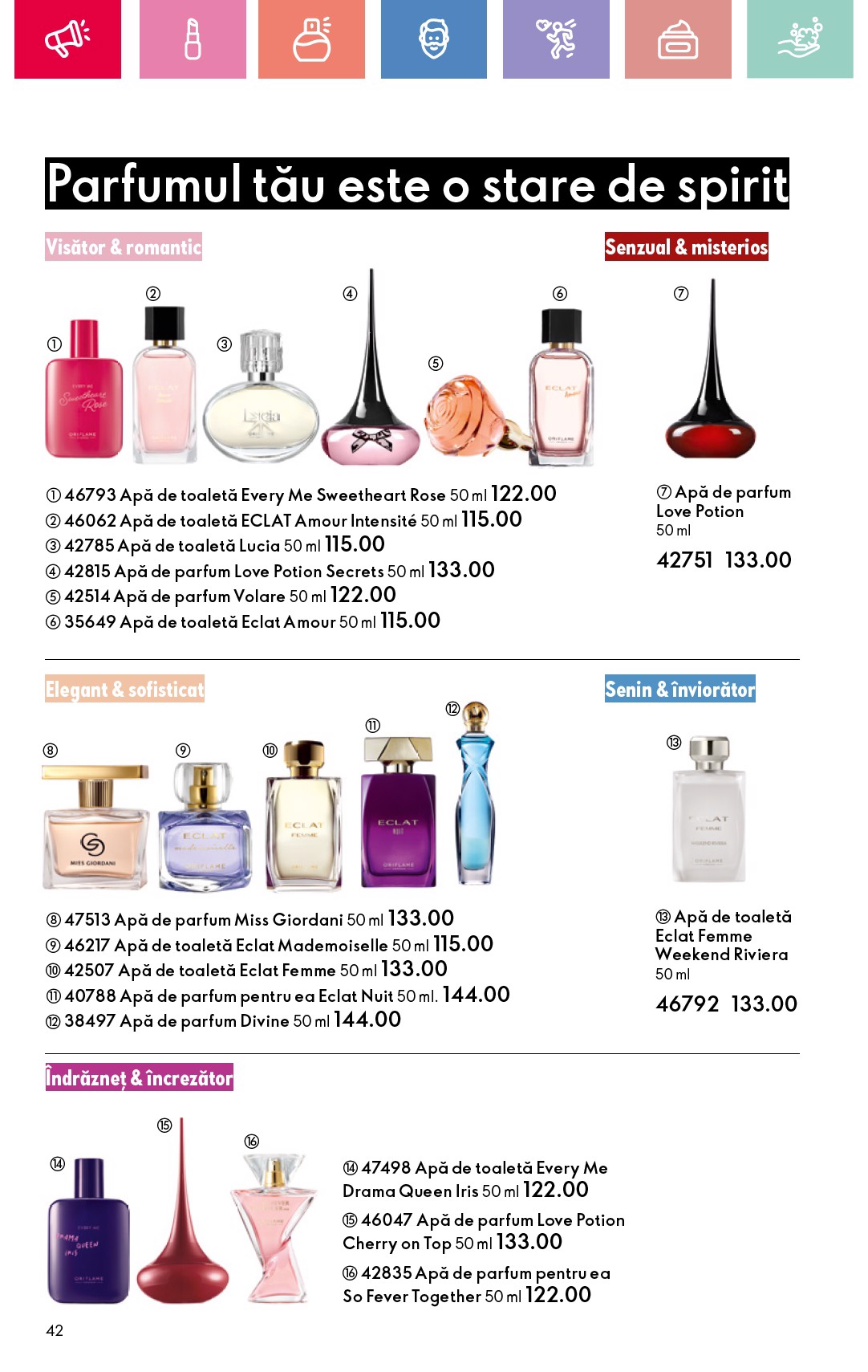 oriflame - Catalog Oriflame online – oferte valabile din 20.08. - page: 42