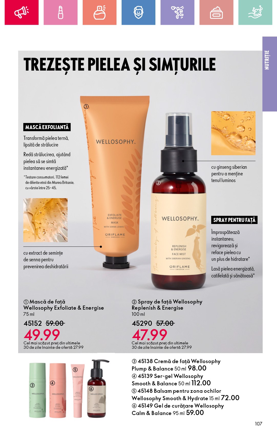 oriflame - Catalog Oriflame online – oferte valabile din 20.08. - page: 107