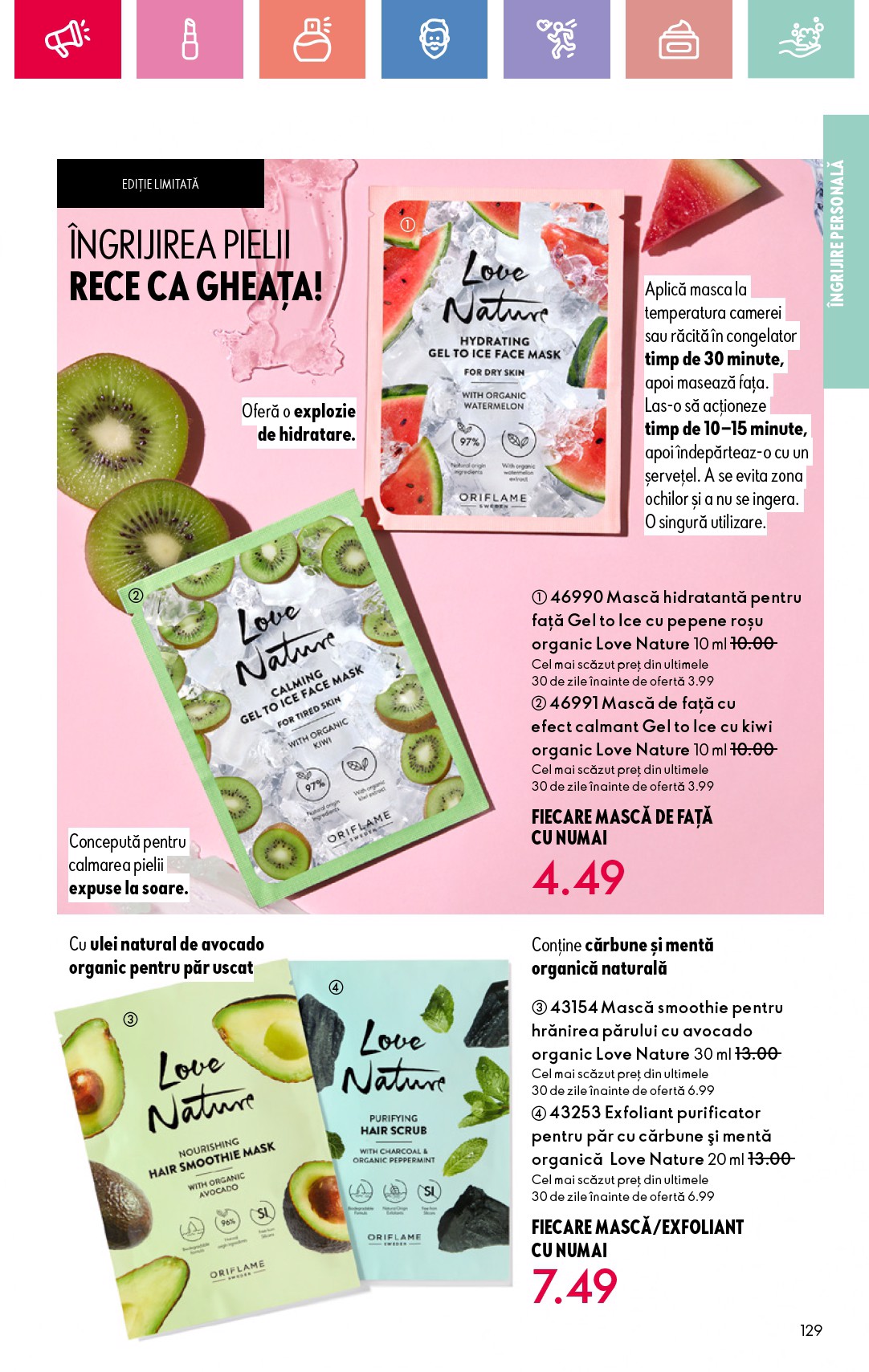 oriflame - Catalog Oriflame online – oferte valabile din 20.08. - page: 129