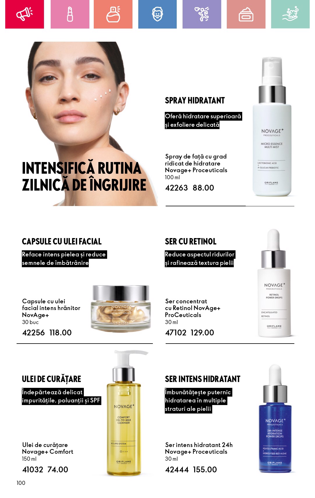 oriflame - Catalog Oriflame online – oferte valabile din 20.08. - page: 100
